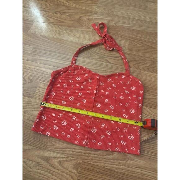 Floral Pacsun Crop Top Size Medium - Picture 2 of 5
